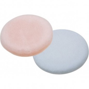 Губка макияжная, круглая (2 шт) DEWAL C60