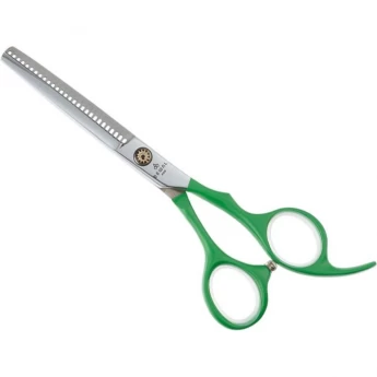 Парикмахерские ножницы COLOR STEP филировочные 28 зубцов 5,5" DEWAL ML55AS-GN Парикмахерские ножницы COLOR STEP филировочные 28 зубцов 5,5" DEWAL ML55AS-GN